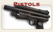 Stock class paintball gun pistols